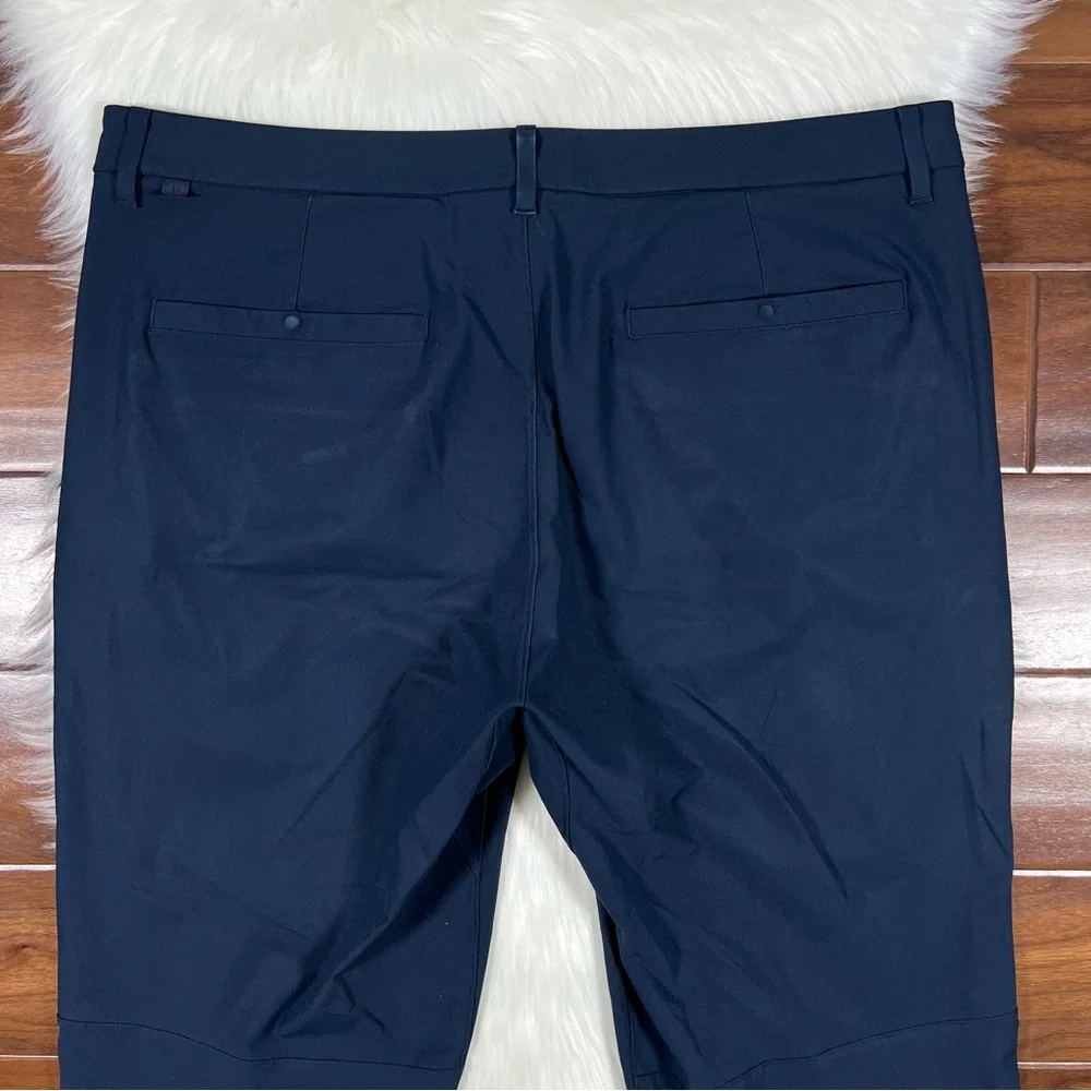Lululemon Men's Size 40 Navy Blue Commission Slim Pants FLAW‎